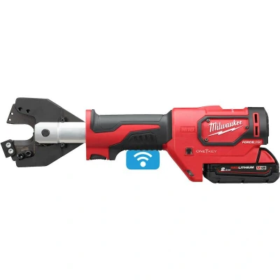 Afbeelding van Milwaukee M18 ONEHCC 201C ACSR set FORCE LOGIC hydraulische 35 mm kabelkniptang (1x 2,0Ah accu) in koffer