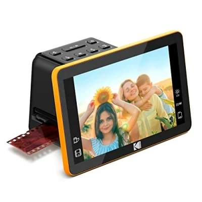 Afbeelding van KODAK SLIDE N SCAN Digitale filmscanner Max 7&quot; Groot LCD scherm converteert kleur en negatieven naar zwart wit JPEG 22MP HD