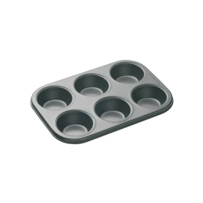 Afbeelding van MasterClass Muffinvorm 27 x 18 cm 6 Stuks