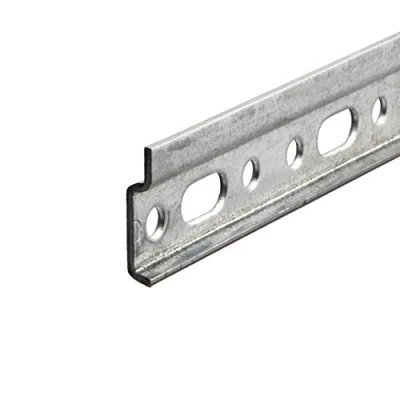 Afbeelding van Gedotec Wandrail keukenkast kabinet hanger ophangrail bovenkast lengte 2000 mm verzinkt staal montagerail voor hangkasten 1 stuk metalen om te schroeven