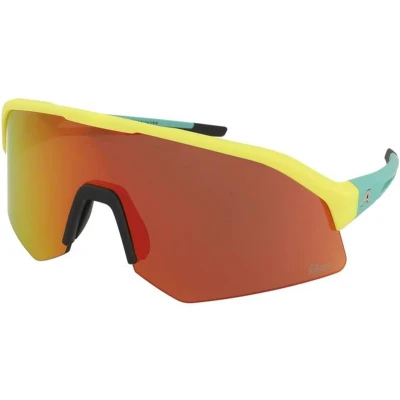 Afbeelding van Alpina Sonic HR Q Lite Yellow Turquoise Matt/Red Mirror