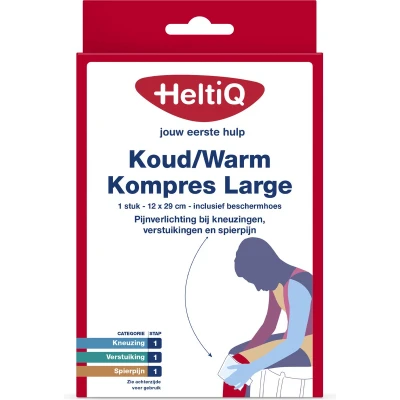 Afbeelding van Heltiq Koud warm Kompres Large, 1 stuks