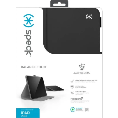 Afbeelding van Speck Balance Folio Case Apple iPad 10.9 (2022) black 150226 D143