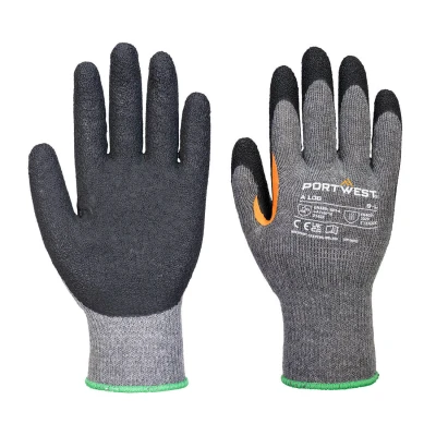 Afbeelding van Grip 10 latex handschoen met versterkt duimkruis (Pk12) maat L, Grey/B