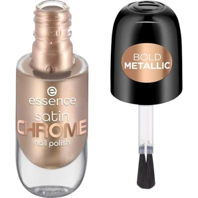 Afbeelding van essence satin CHROME nagellak, dekkend, snel resultaat, hooggepigmenteerd, metallic (8ml)