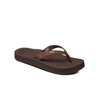 Afbeelding van Reef Cushion Luna, flip flops voor dames, Bruin Bro, 37.5 EU