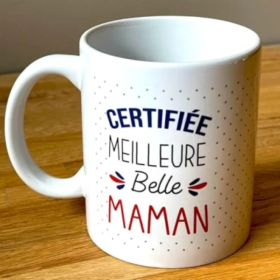 Afbeelding van STC Mok gecertificeerd Best Belle Maman