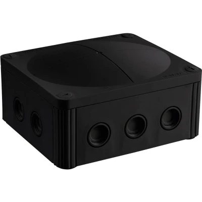 Afbeelding van Wiska 10101460 Aftakkast (L x B H) 160 140 81 mm zwart IP66/IP67 1 st.