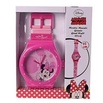 Afbeelding van Fun House 297751 Minnie horloge toont groot kunststof 92 x 18 4 cm