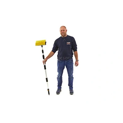 Afbeelding van HBM 3 Meter Telescopische Wasborstel Met Wateraansluiting