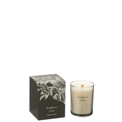 Afbeelding van J Line Geurkaars Kardemom Limoen Coco Wax Large 50 Uur