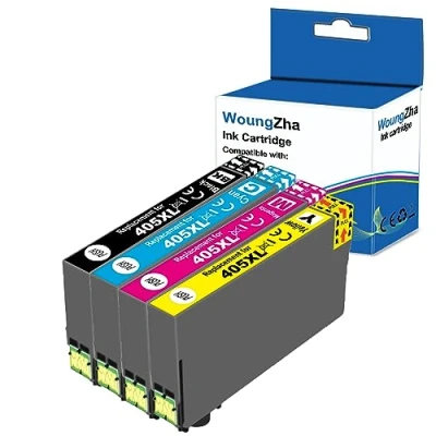 Afbeelding van Teng 405XL inktpatronen voor Epson 405 XL Workforce Pro WF 7830DTWF 4820DWF 3820 7840DTWF 4830DTWF 3825DWF 4825DWF 7835DTWF Printer (4 stuks)
