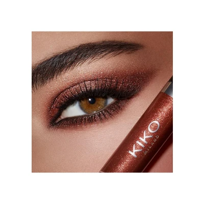Afbeelding van KIKO Milano LONG Lasting Liquid Eyeshadow Oogschaduw, Dames, Maat: 4.5 ml, 04 unique copper