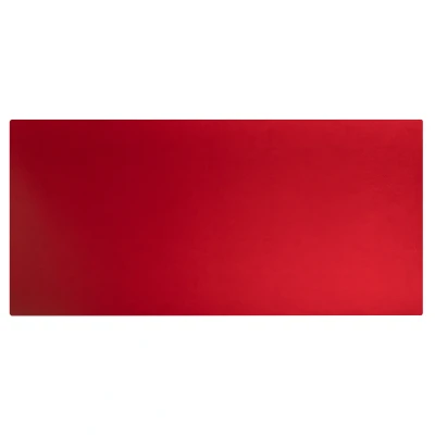 Afbeelding van Exacompta Ref. 29141E 1 Home Office bureaulegger in tweekleurig kunstleder (polyurethaan) zacht en stevig afmetingen 40 x 80 cm kleur zwart/rood opgerold geleverd