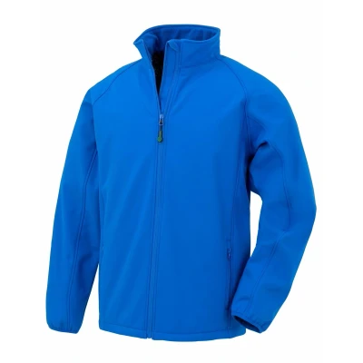 Afbeelding van Result Recycled 2 Layer Printable Youth Softshell Jacket RT901Y Royal