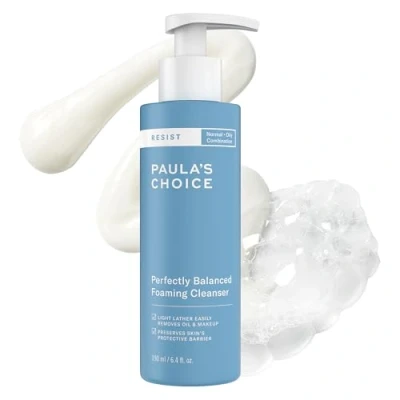 Afbeelding van Paula&#039;s Choice RESIST Anti Aging Foaming Gezichtsreiniger Gecombineerde &amp; Vette Huid 190 ml