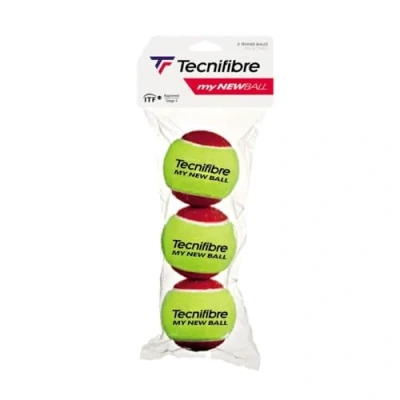 Afbeelding van Tecnifibre My New Ball Stage 3 Rood Tennisbal (3stuks)