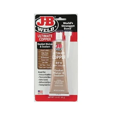 Afbeelding van J B Weld Black RTV Sealant 85,0 g. 3 ons Ultiem koper