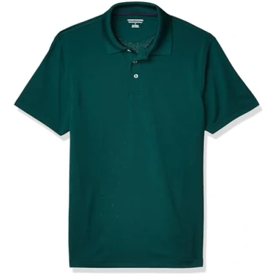 Afbeelding van Amazon Essentials Men&#039;s Sneldrogend golfpoloshirt met slanke pasvorm, Bosgroen, L