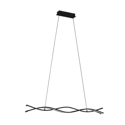 Afbeelding van EGLO Lasana 3 Hanglamp LED 98,5 cm Zwart/Wit