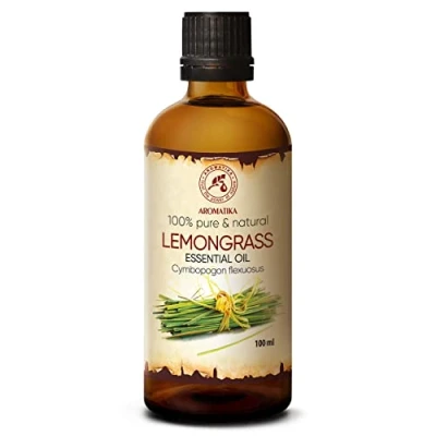 Afbeelding van Citroengras Olie (Lemongrass) Essentiële 100ml 100% Puur &amp; Natuurlijk Aromatherapie Geurolie Geurverspreider Ontspanning Toevoegen aan Bad Cosmetica Massage Wellness Aroma Lamp Of Elektrische Diffuser