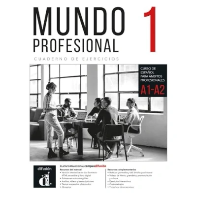 Afbeelding van Mundo profesional 1 (A1 A2) Cuaderno de ejercicios