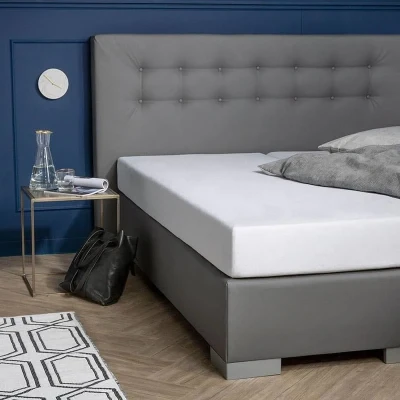 Afbeelding van Molton Topper 80x220 cm Wit Presence Dekbed Discounter.nl