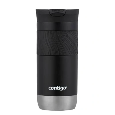 Afbeelding van Contigo Byron 2.0 Snapseal thermosbeker, roestvrijstalen isoleerbeker, koffiebeker to go, lekvrij, houdt tot 7 uur warm, vaatwasserbestendig BPA vrij deksel, 470 ml