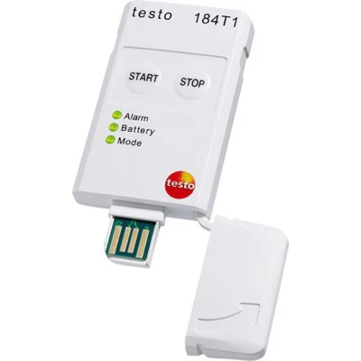 Afbeelding van testo 0572 1841 184 T1 Temperatuur datalogger Te meten grootheid 35 tot +70 C