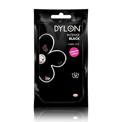 Afbeelding van 4x Dylon Textielverf Handwas Velvet Black 50 gr