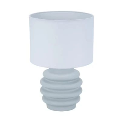 Afbeelding van Bureaulamp Versa Linnen Keramisch 22 x 33 cm