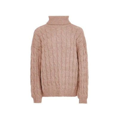 Afbeelding van BLONDA Trui donkerbeige