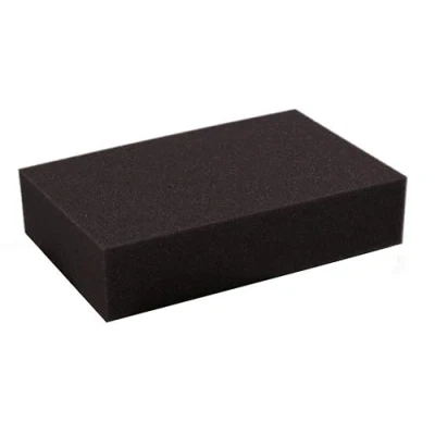 Afbeelding van mmasport Zwarte schuimvulling voor banken, stoelen, pallets, tuin, verpakkingsbescherming, modelbouw, dichtheid 21 kg/m3 (afmetingen: 30 x 20 10 cm (1 stuk))