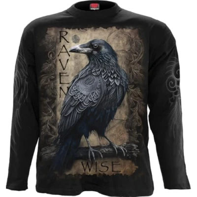 Afbeelding van Spiral Raven Wise Longsleeve shirt XXL Zwart