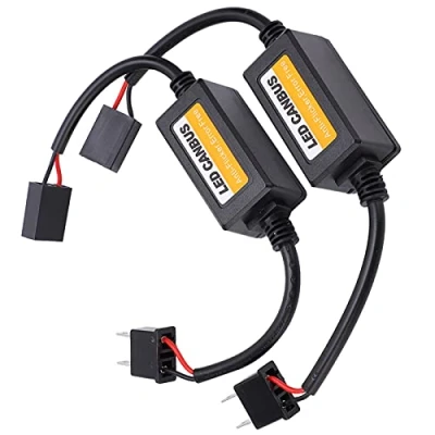 Afbeelding van Fout Canceller voor H7, Anti Flicker 2 STUKS Fault LED Decoder Auto Dashboard H7 DC Canbus Bus