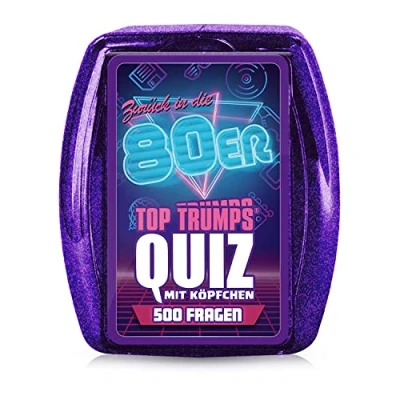 Afbeelding van Top Trumps Quiz 80er