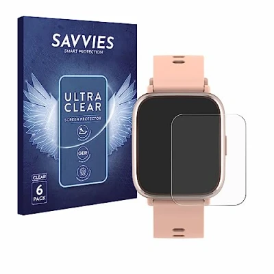 Afbeelding van Savvies (6 Stuks) Schermbeschermer voor Denver SW 161 Screen Protector Ultra Transparant
