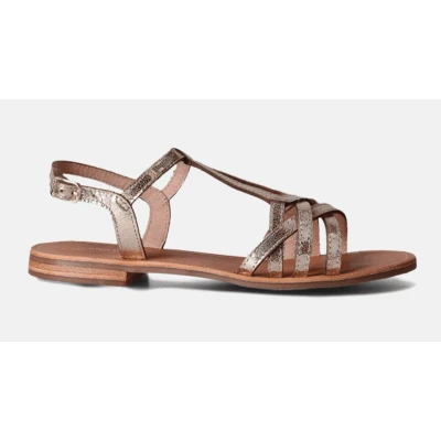 Afbeelding van Les Tropeziennes par M Belarbi Hastro Sandalen, Dames, Maat: 36, Gold Leer
