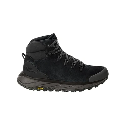 Afbeelding van Jack Wolfskin Terraventure Urban MID Bergschoenen, Heren, Maat: 44.5, Black Leer en textiel