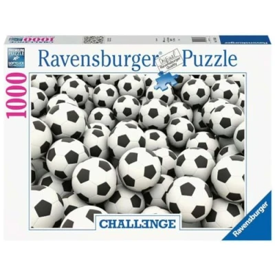 Afbeelding van Puzzel Ravensburger Voetballen challenge 1000 stukjes