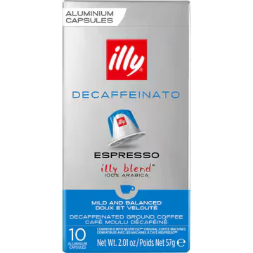 Afbeelding van 10% korting met code illy Decaffeinato 10 cups 1 stuk 60 g