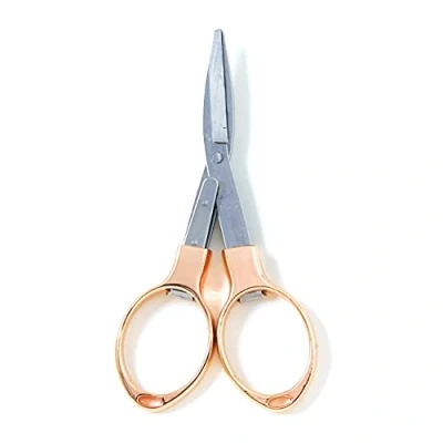 Afbeelding van KnitPro Opvouwbare schaar 9,6cm rosÃ© goud.