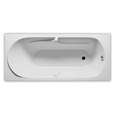 Afbeelding van RIHO Future bad acryl rechthoekig zonder pootset wit