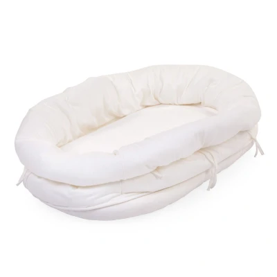 Afbeelding van Omrander Childhome Rattan Wieg Off White