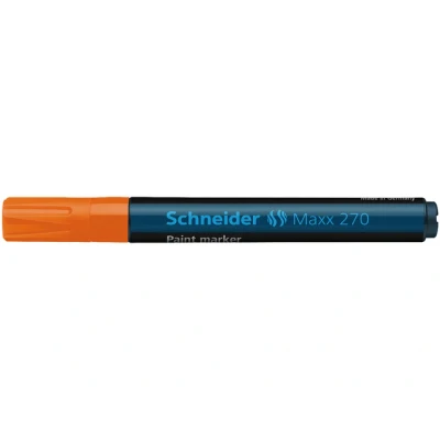 Afbeelding van 10x Lakmarker Schneider Maxx 270 1 3 mm oranje