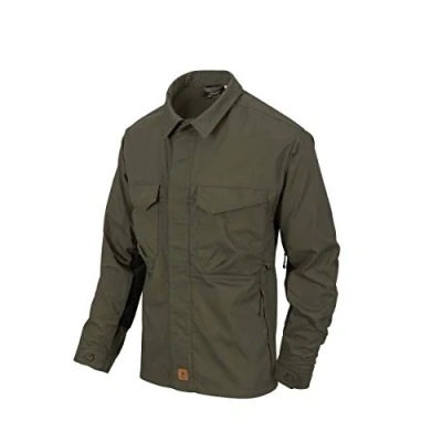 Afbeelding van Helikon Tex Heren Woodsman Overhemd Taiga Green/Zwart maat L