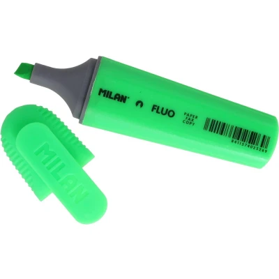 Afbeelding van Fluorescerende Markeerstift Set Milan Groen (12 Stuks)