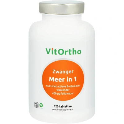 Afbeelding van VitOrtho Meer in 1 Zwanger 120 tabletten Multipreparaat