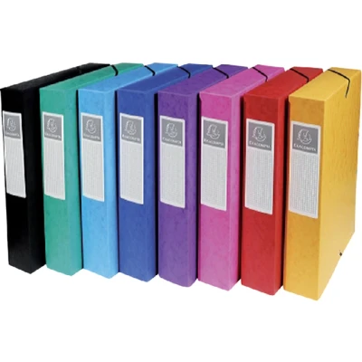 Afbeelding van Elastobox Exacompta A4 60mm 600gr assorti