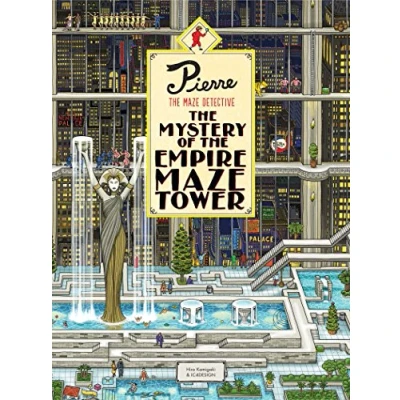 Afbeelding van Pierre the Maze Detective: Mystery of Empire Tower: (Maze Book for Kids, Adventure Puzzle Book, Seek and Find Book): 1